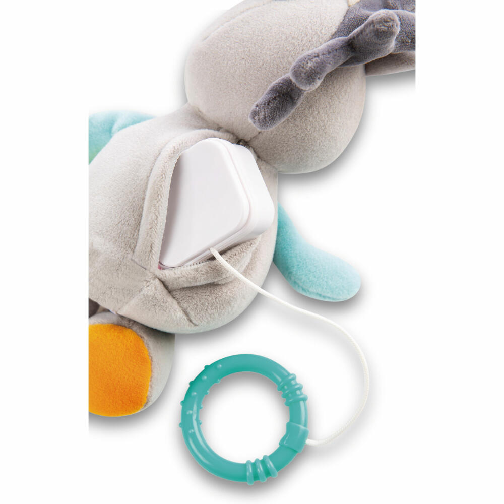 NICI My First NICI Spieluhr Esel, Musikuhr, Einschalfhilfe, Kuscheltier, Polyester, 18 cm, 48901