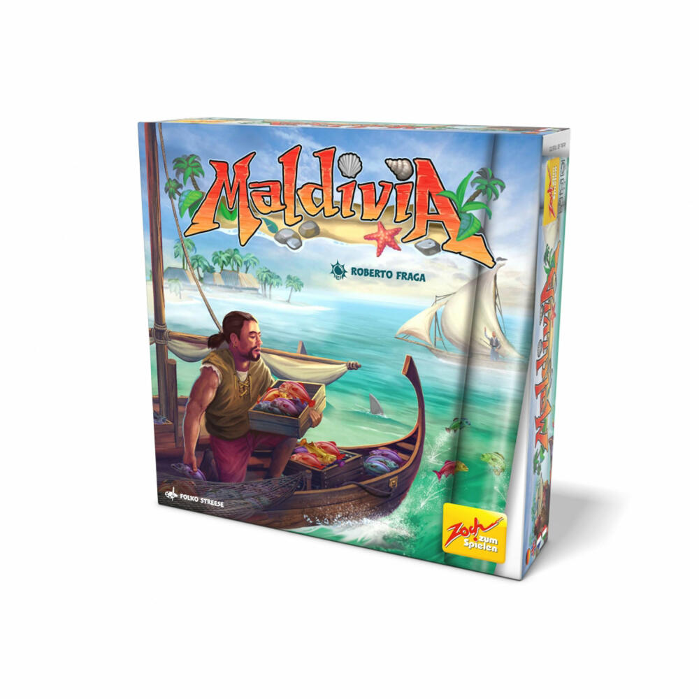 Zoch Maldivia, Familienspiel, Brettspiel, Gesellschaftsspiel, ab 8 Jahren, 601105173