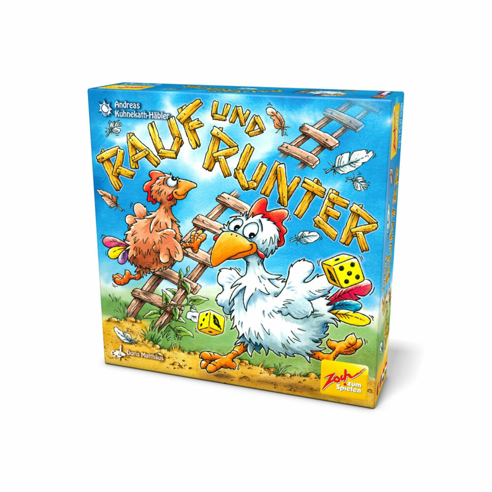Zoch Rauf und runter, Würfelspiel, Familienspiel, Gesellschaftsspiel, ab 6 Jahren, 601105180