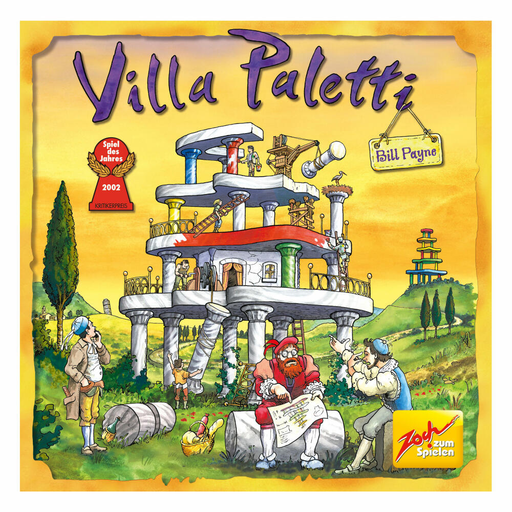 Zoch Villa Paletti, Bauspiel, Geschicklichkeitsspiel, Gesellschaftsspiel, Kinder, Spiel, 601122900