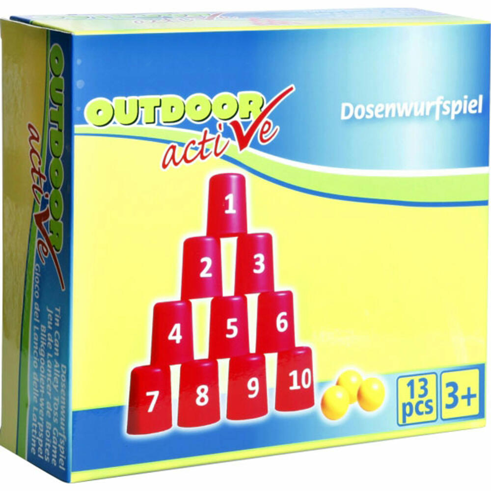 Outdoor active can throwing 13-piece