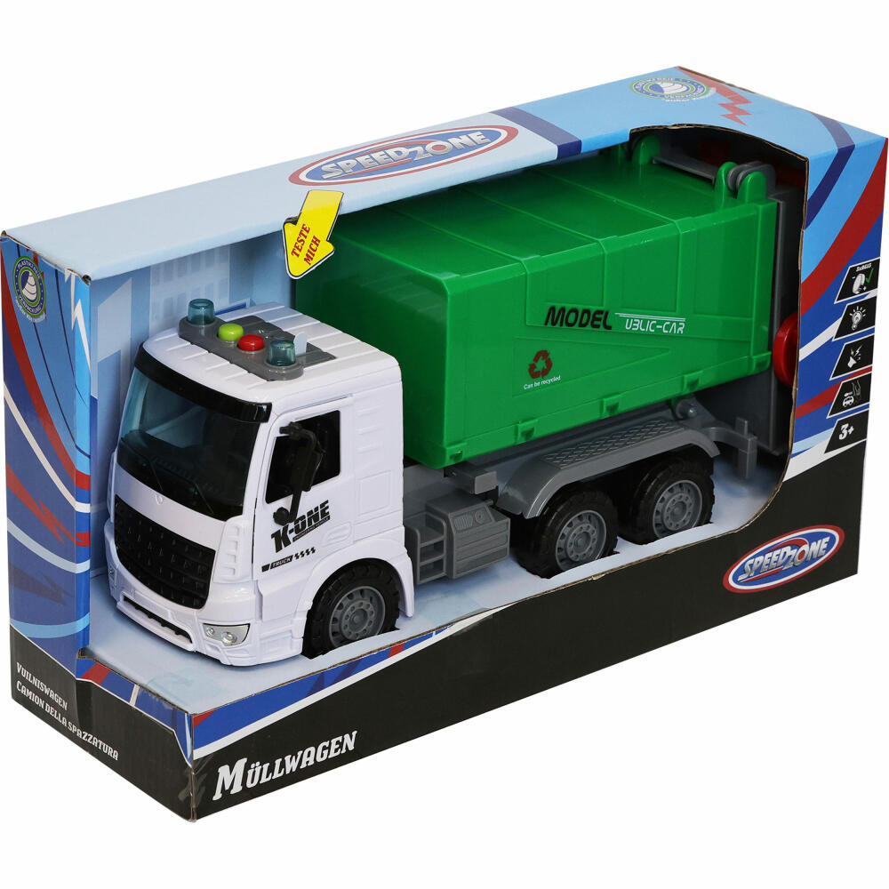 Speedzone SZ Müllwagen 31cm, L&S, Friktion, 31371694