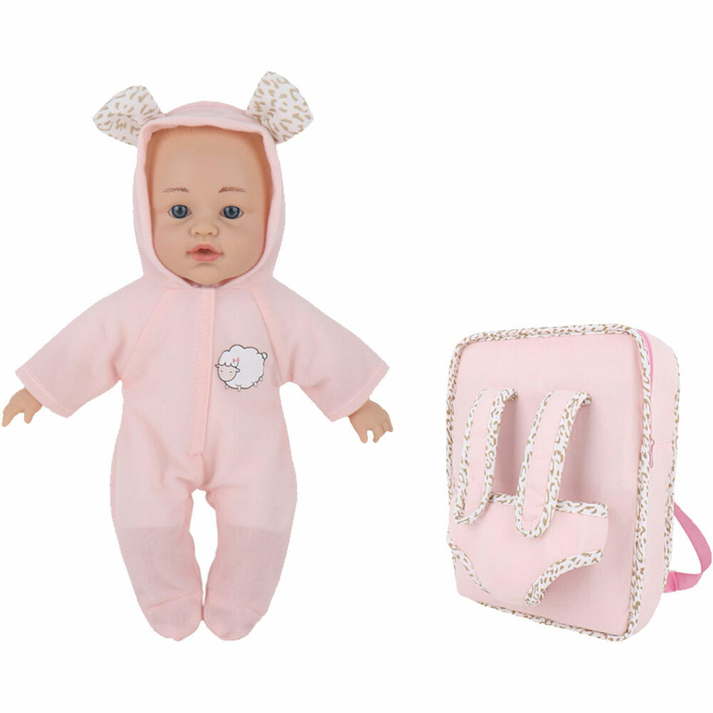 Amia Babypuppe Lilly 30cm,m.Puppentrage, 50011607