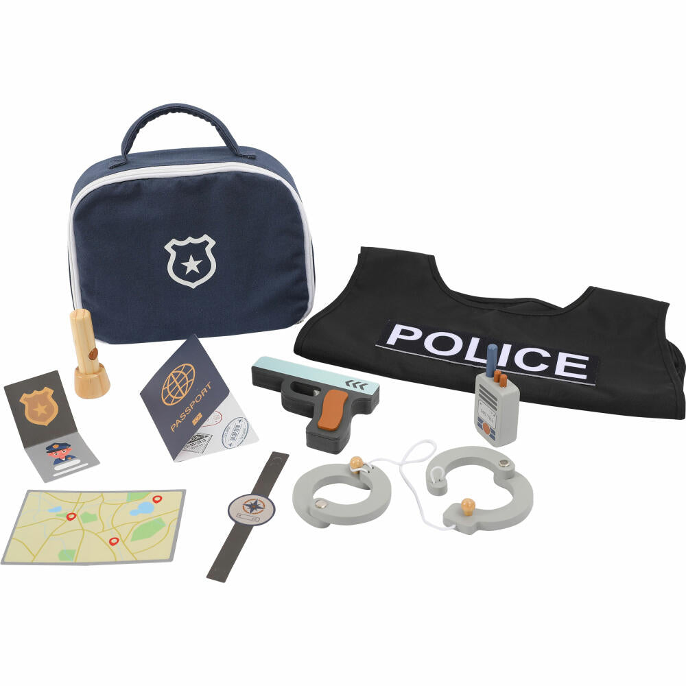 Vedes Holz Polizei-Set 10-teilig, 80404786