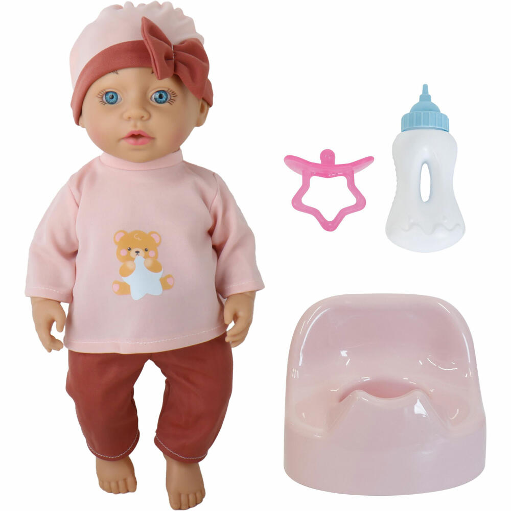 Amia Trink-u.NäßpuppeRosy,40cm,m.Zubehör, 50308456