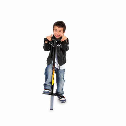 Legler Small Foot Pogo Stick, Motorikspielzeug, ab 4 Jahre, Metall, Schwarz, 9503