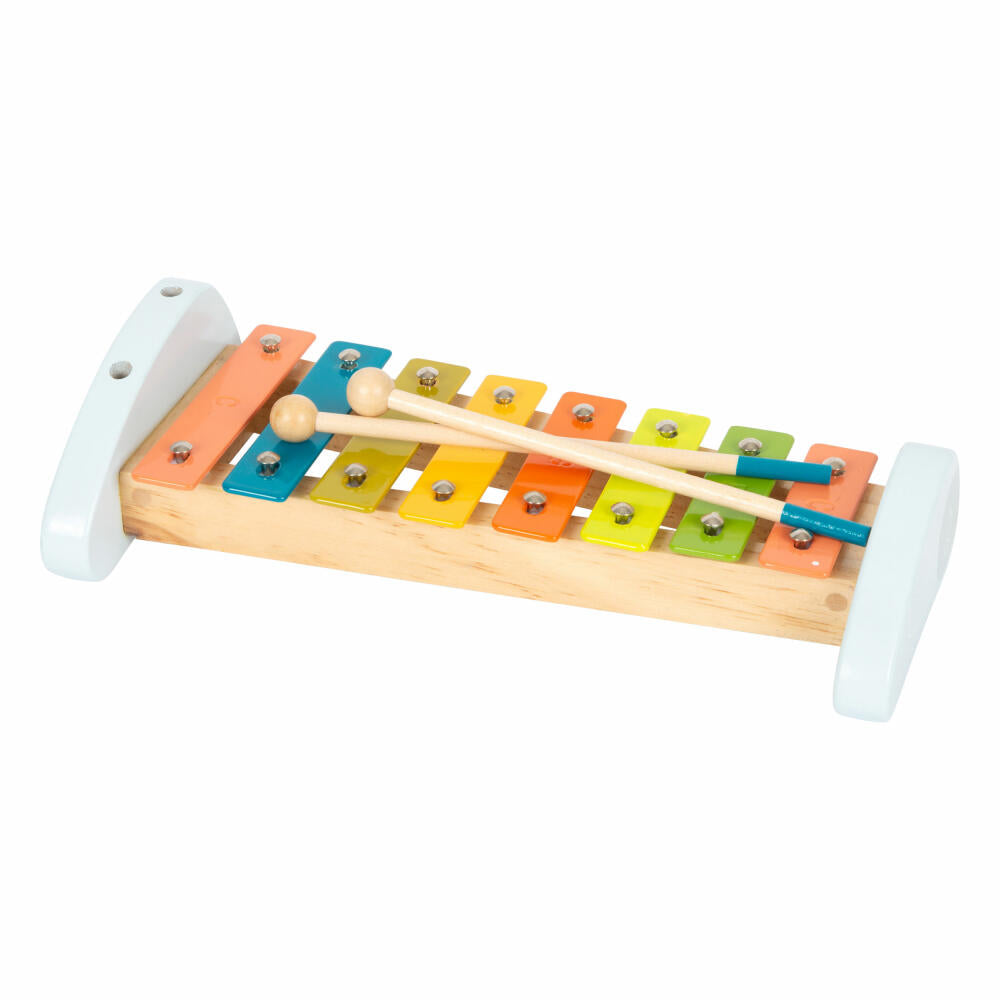Legler Small Foot Xylophon Groovy Beats, Musikspielzeug, ab 18 Monate, Holz / Metall, 12254