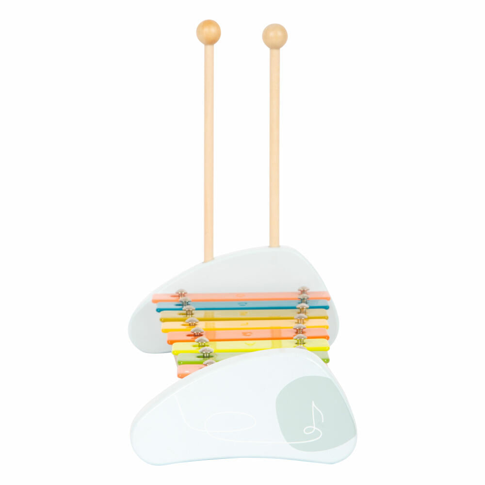 Legler Small Foot Xylophon Groovy Beats, Musikspielzeug, ab 18 Monate, Holz / Metall, 12254