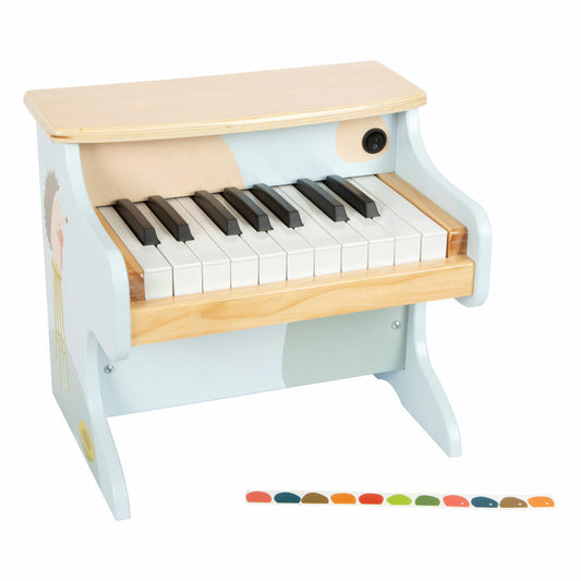 Legler Small Foot Klavier Groovy Beats, Musikspielzeug, ab 3 Jahre, Holz / Kunststoff, 12256