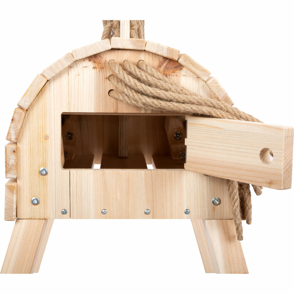 Legler Small Foot Holzpferd kompakt, Reitpferd, Holzspielzeug, ab 3 Jahre, Holz, 12313