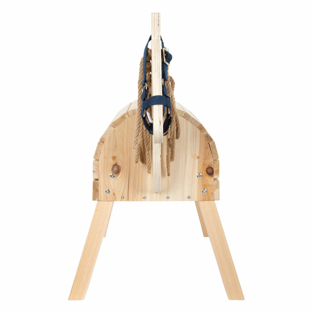 Legler Small Foot Holzpferd kompakt, Reitpferd, Holzspielzeug, ab 3 Jahre, Holz, 12313