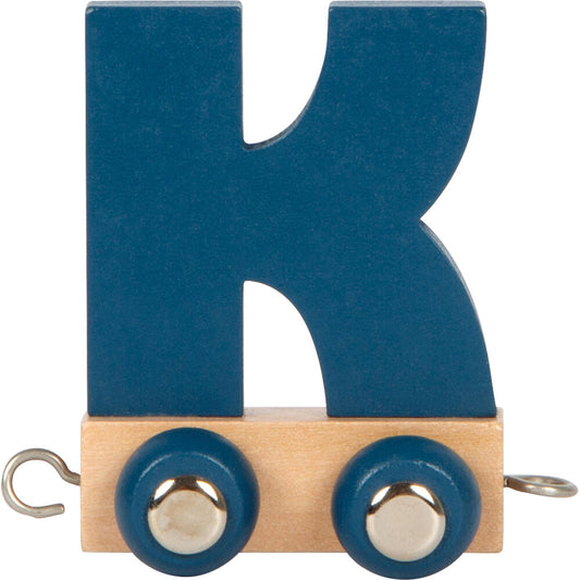 Legler Small Foot Buchstabenzug Polar K, Holzbuchstaben, Namenszug, Holz, ab 24 Monaten, 12581