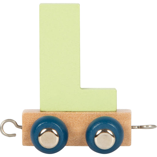 Legler Small Foot Buchstabenzug Polar L, Holzbuchstaben, Namenszug, Holz, ab 24 Monaten, 12582