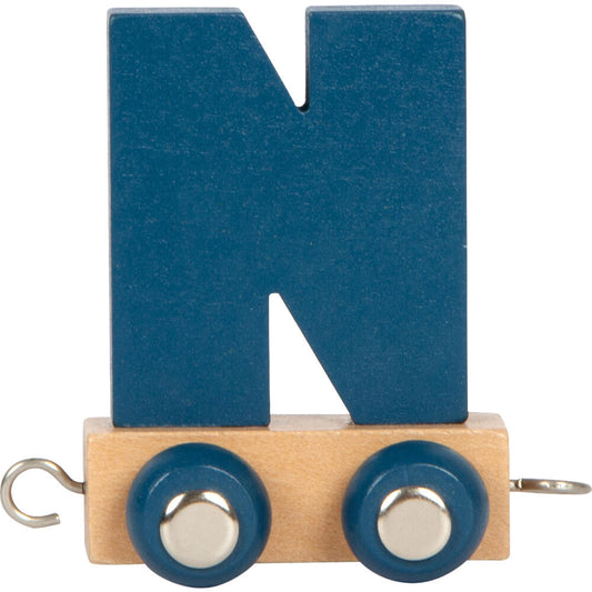 Legler Small Foot Buchstabenzug Polar N, Holzbuchstaben, Namenszug, Holz, ab 24 Monaten, 12584