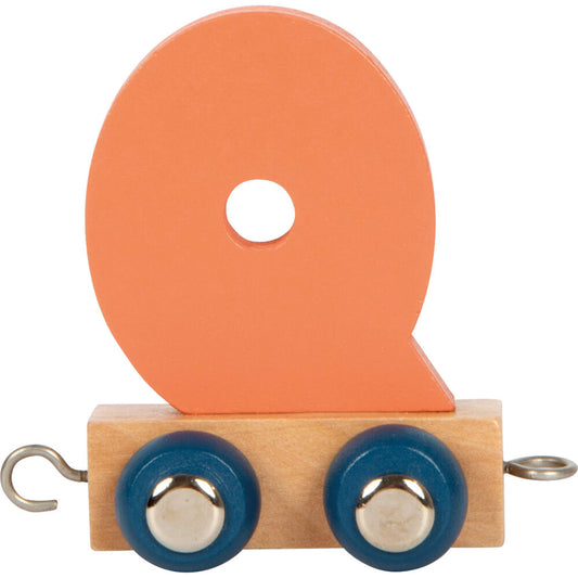 Legler Small Foot Buchstabenzug Polar Q, Holzbuchstaben, Namenszug, Holz, ab 24 Monaten, 12587