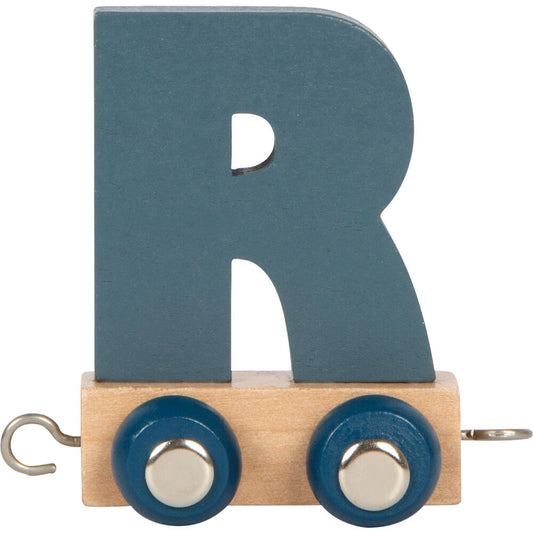Legler Small Foot Buchstabenzug Polar R, Holzbuchstaben, Namenszug, Holz, ab 24 Monaten, 12588