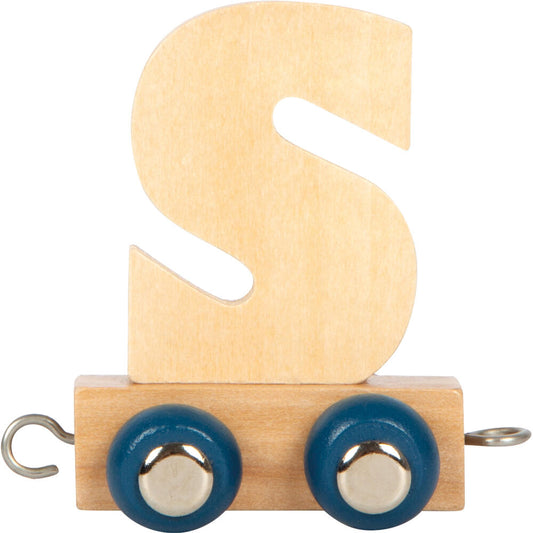 Legler Small Foot Buchstabenzug Polar S, Holzbuchstaben, Namenszug, Holz, ab 24 Monaten, 12589