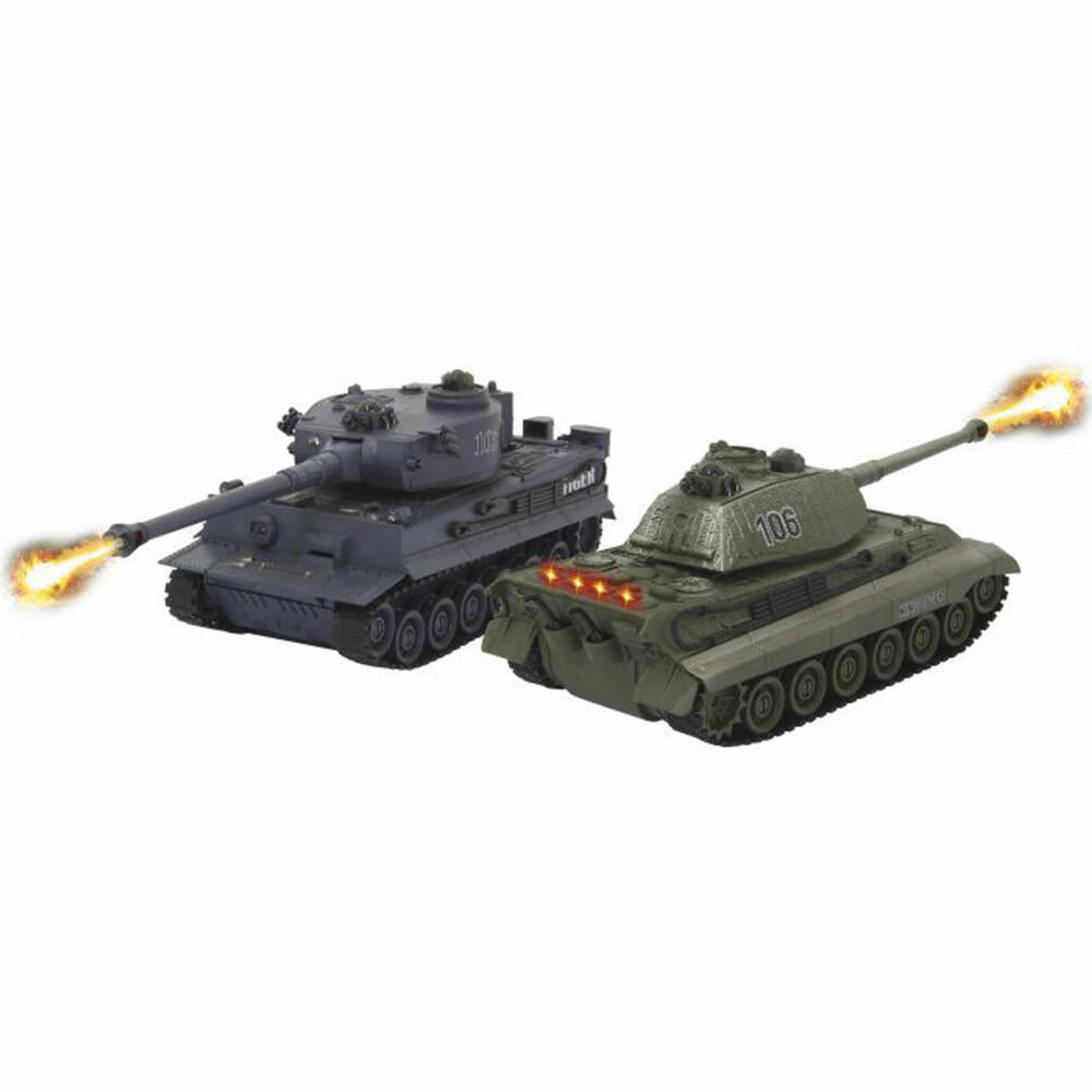 JAMARA 403635 Tank Tiger Battle Set 1:28 2.4GHz