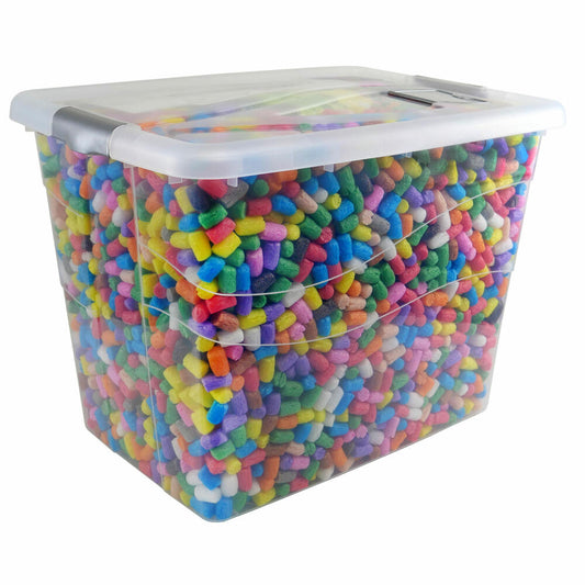 fischerTiP Creative Box XXL, Kreativ- und Bastelmaterial ohne Klebstoff, Basteln, Kinder, ab 3 Jahren, 571890
