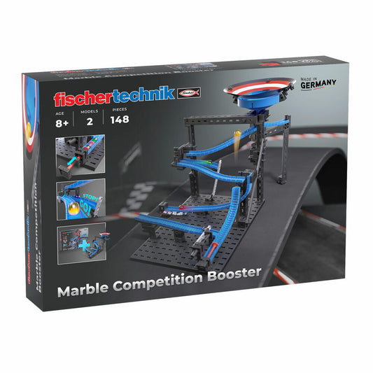fischertechnik Marble Competition Booster, 148-tlg., Erweiterung, Ergänzung, Kugelbahn, ab 8 Jahren, 571897