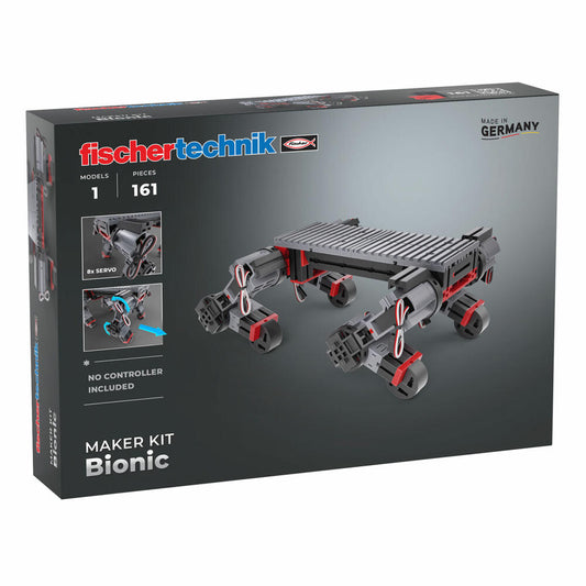 fischertechnik Maker Kit Bionic, 161-tlg., Baukasten, Konstruktionsspielzeug, ab 14 Jahren, 571902