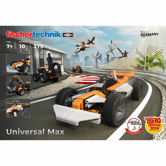 fischertechnik Universal Max, 375-tlg., Baukasten, Konstruktionsspielzeug, ab 7 Jahren, 571904
