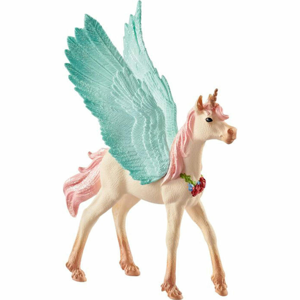 schleich bayala 70575 Decorative Unicorn Pegasus, Foal