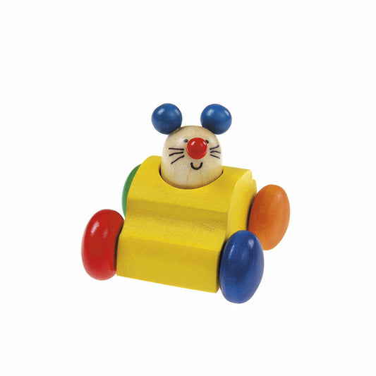 Selecta Spielzeug Topeto, Rollspielzeug, Babyspiel, Babyspielzeug, Holz, 7 cm, 61048
