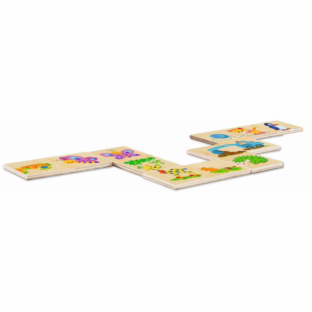 Selecta Bilderschlange, Legespiel, Lernspiel, Kinderspiel, ab 2.5 Jahren, 20 Teile, 63024