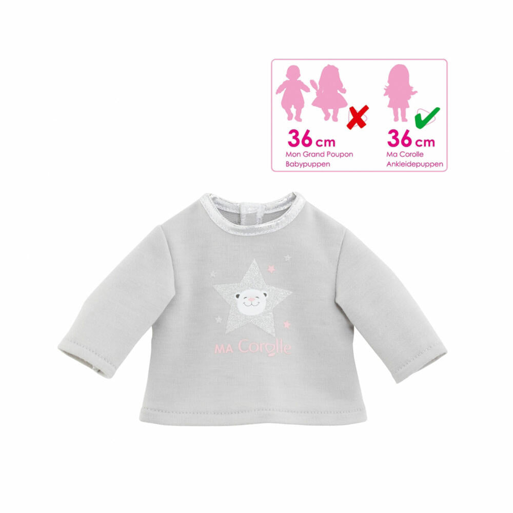 Corolle MC 36 cmLangarmshirt Magischer Abend, Puppenkleidung, Puppe, Kleidung, 9000212530