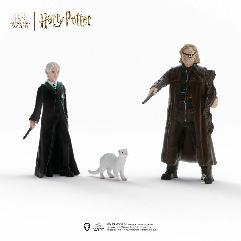 Schleich Mad-Eye Moody & Draco Malfoy mit Frett, 14907