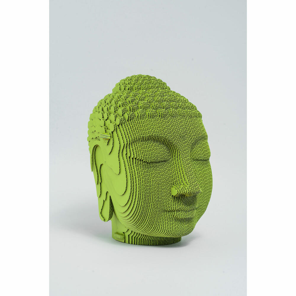 Cartonic 3D-Puzzle Buddha, Büste, Papp-3D-Bausatz, Pappe, 79 Teile, CARTBUDH