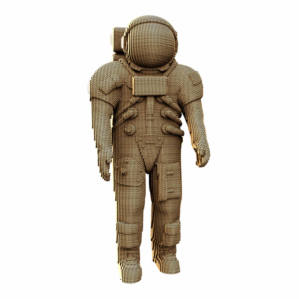 Cartonic 3D-Puzzle Astronaut, Weltraum Papp-3D-Bausatz, Pappe, 163 Teile, CARTASTRON