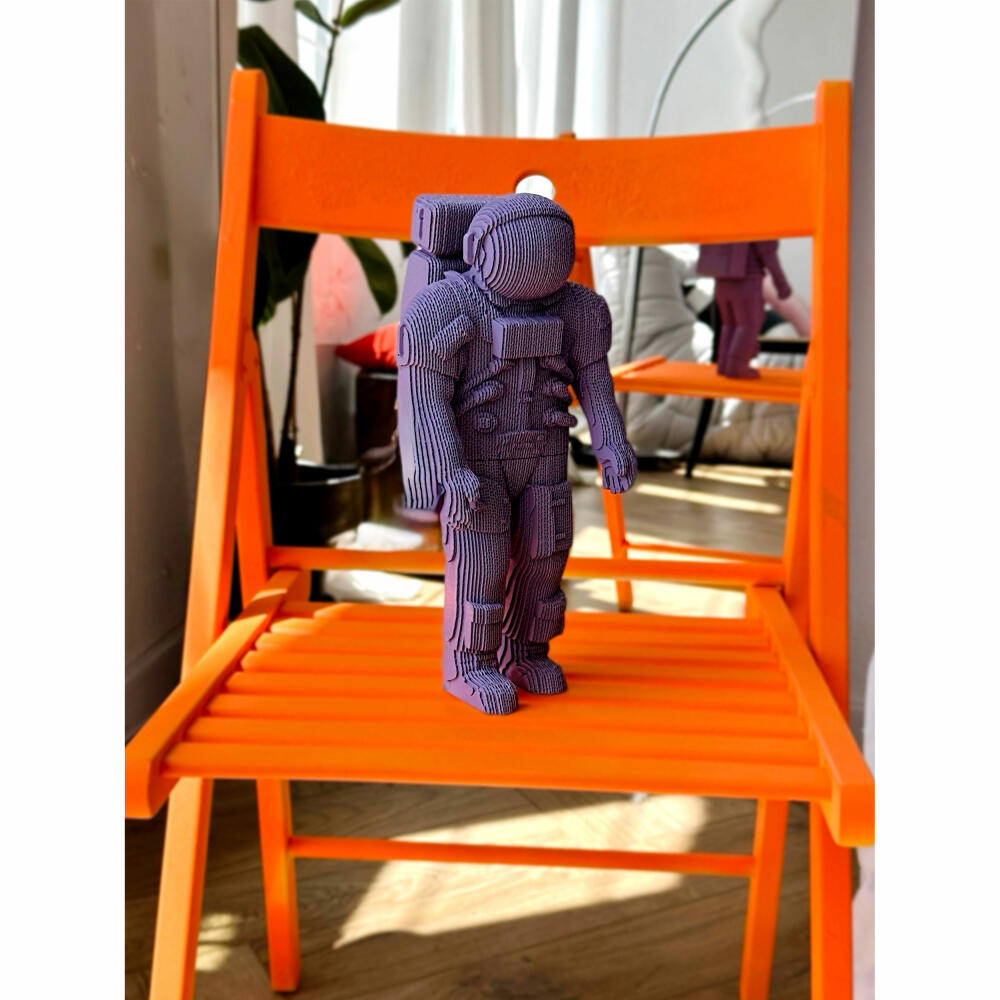 Cartonic 3D-Puzzle Astronaut, Weltraum Papp-3D-Bausatz, Pappe, 163 Teile, CARTASTRON