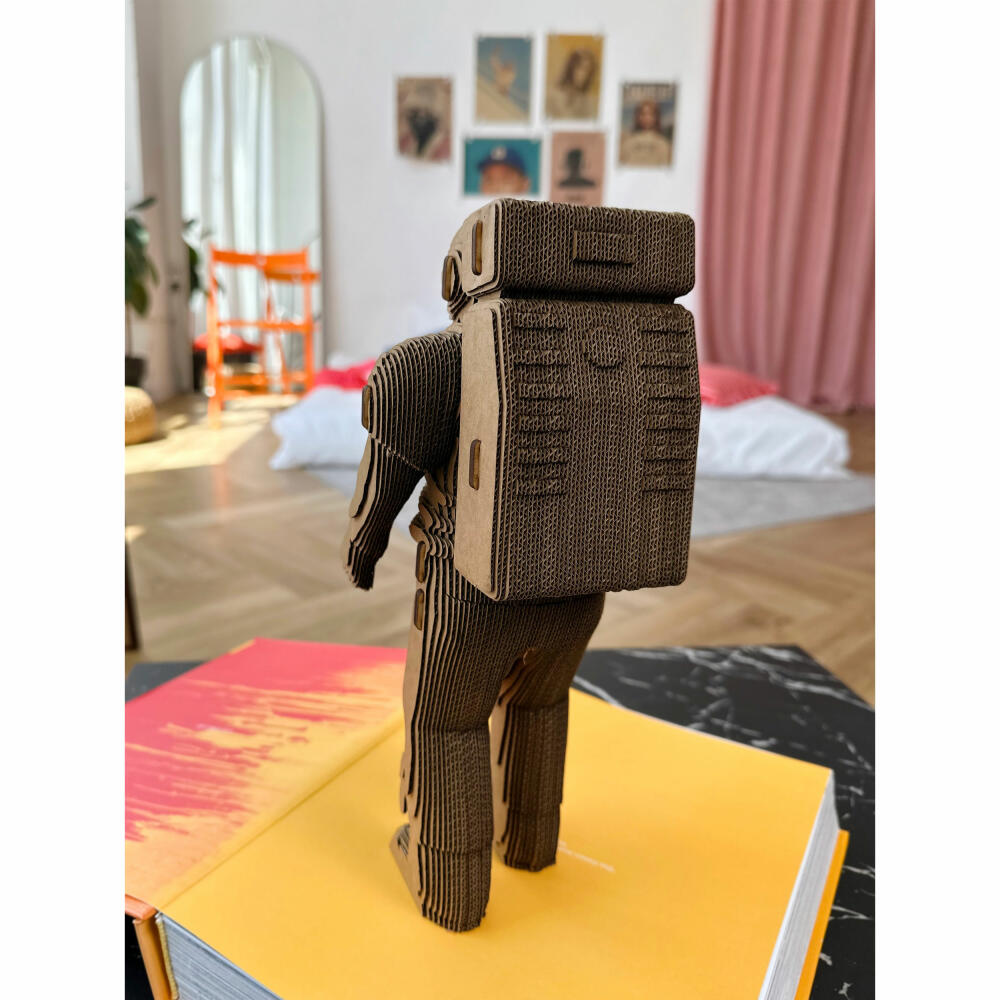 Cartonic 3D-Puzzle Astronaut, Weltraum Papp-3D-Bausatz, Pappe, 163 Teile, CARTASTRON
