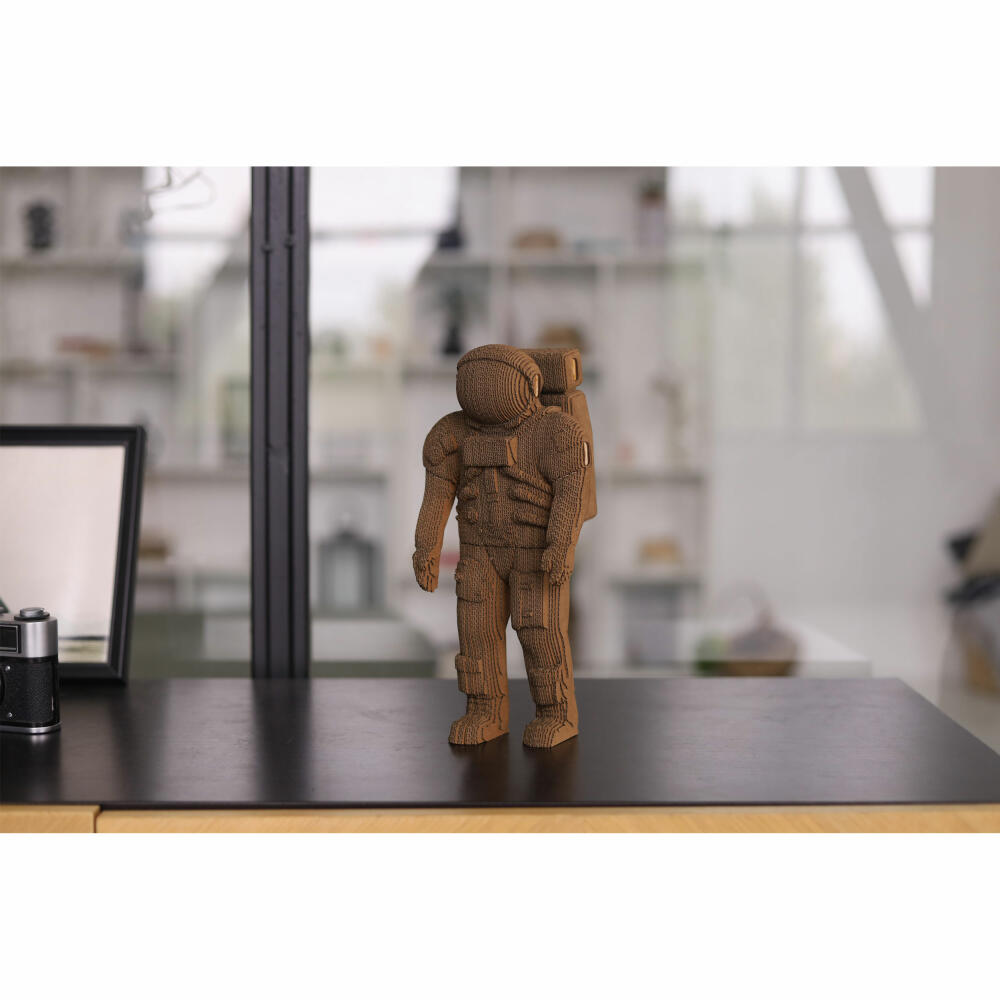 Cartonic 3D-Puzzle Astronaut, Weltraum Papp-3D-Bausatz, Pappe, 163 Teile, CARTASTRON