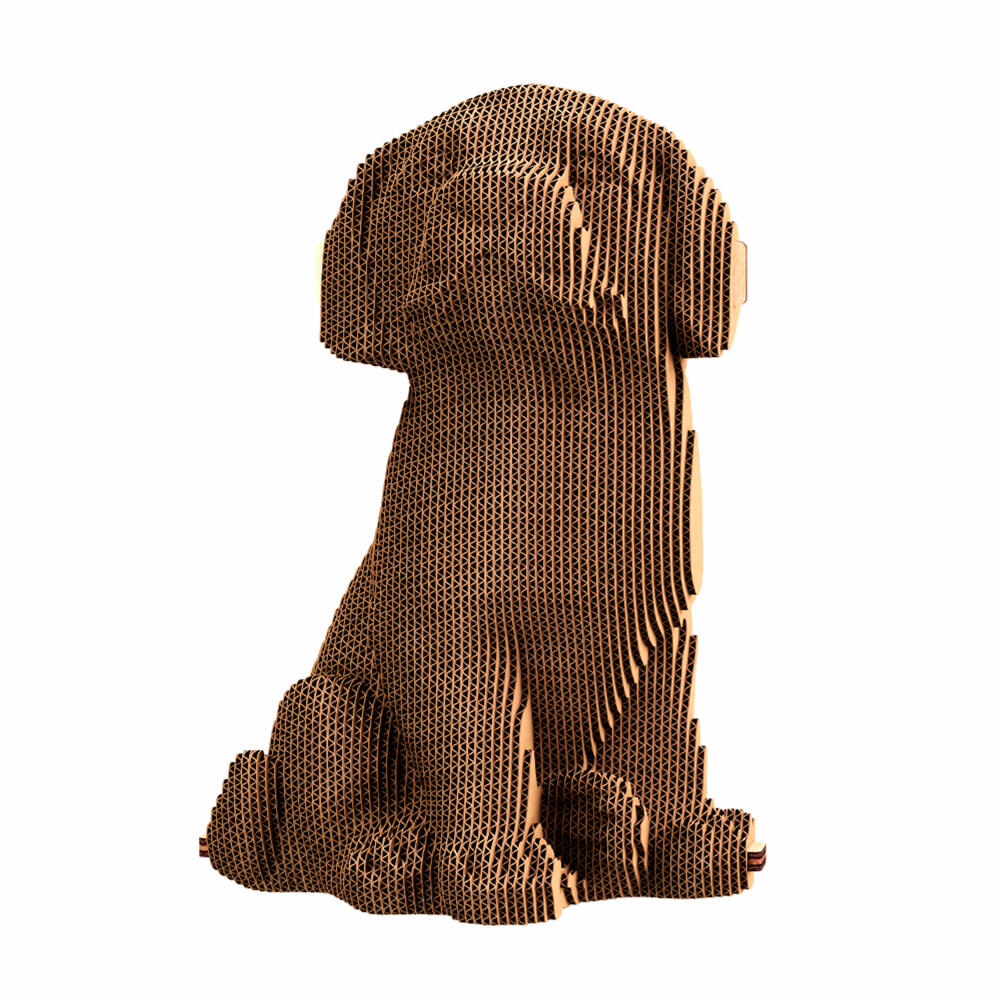 Cartonic 3D-Puzzle Puppies Trio, 3 Hunde, Papp-3D-Bausatz, Pappe, 227 Teile, CARTPUPPIES