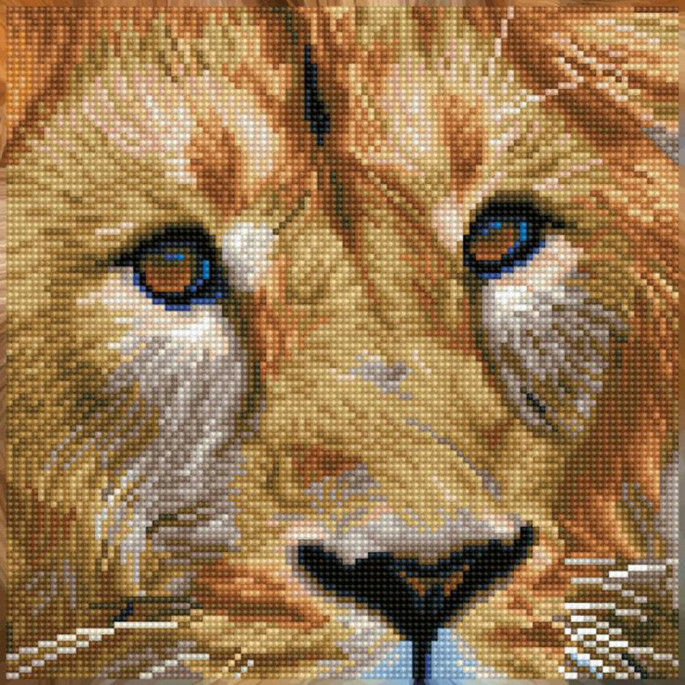 DIAMOND DOTZ Serengeti Lion 30.5x30.5 cm