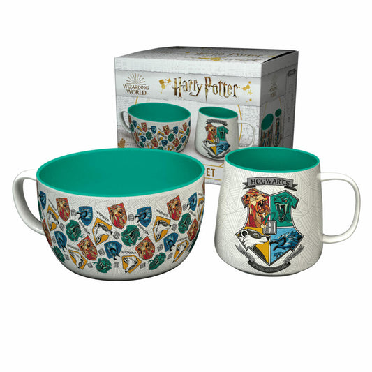 ABYstyle Frühstücks-Set Harry Potter 2-tlg., Tasse und Schale, Keramik, BS0039