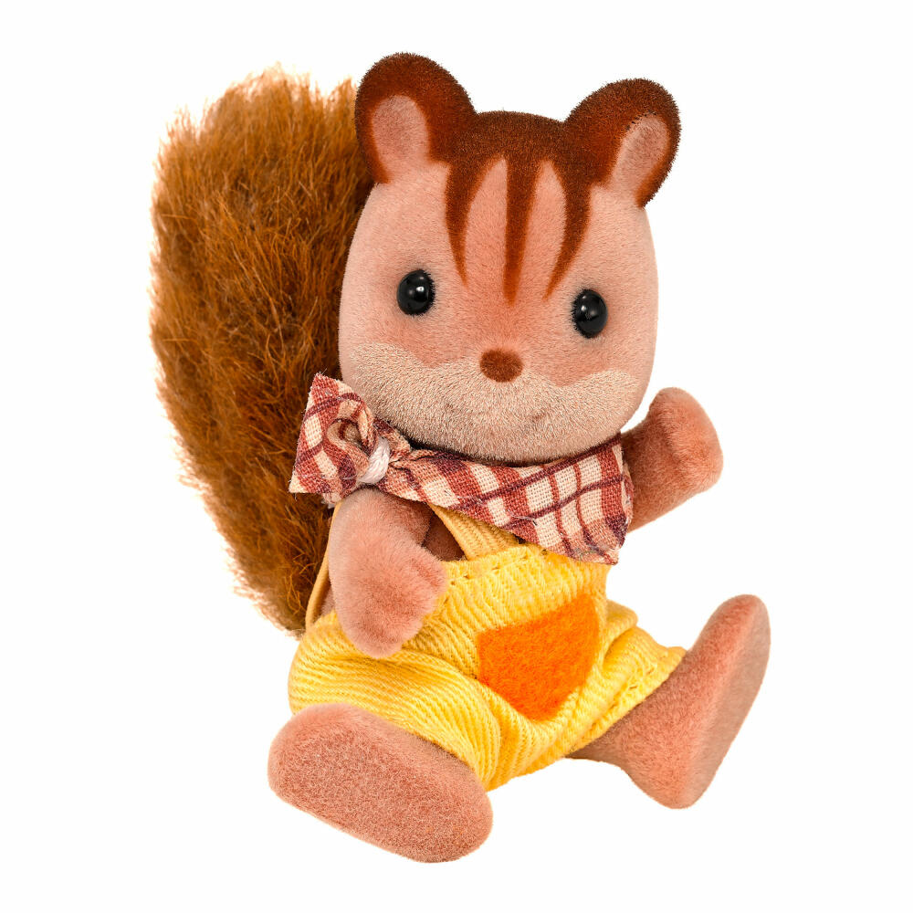 Sylvanian Families Walnut Squirrel Family Knacks Mother, Father, Child, Figures, L4172