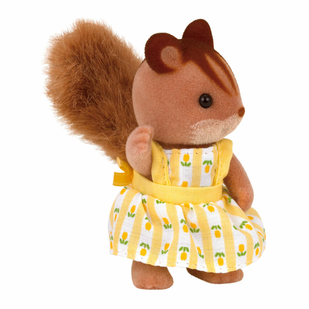 Sylvanian Families Walnut Squirrel Family Knacks Mother, Father, Child, Figures, L4172