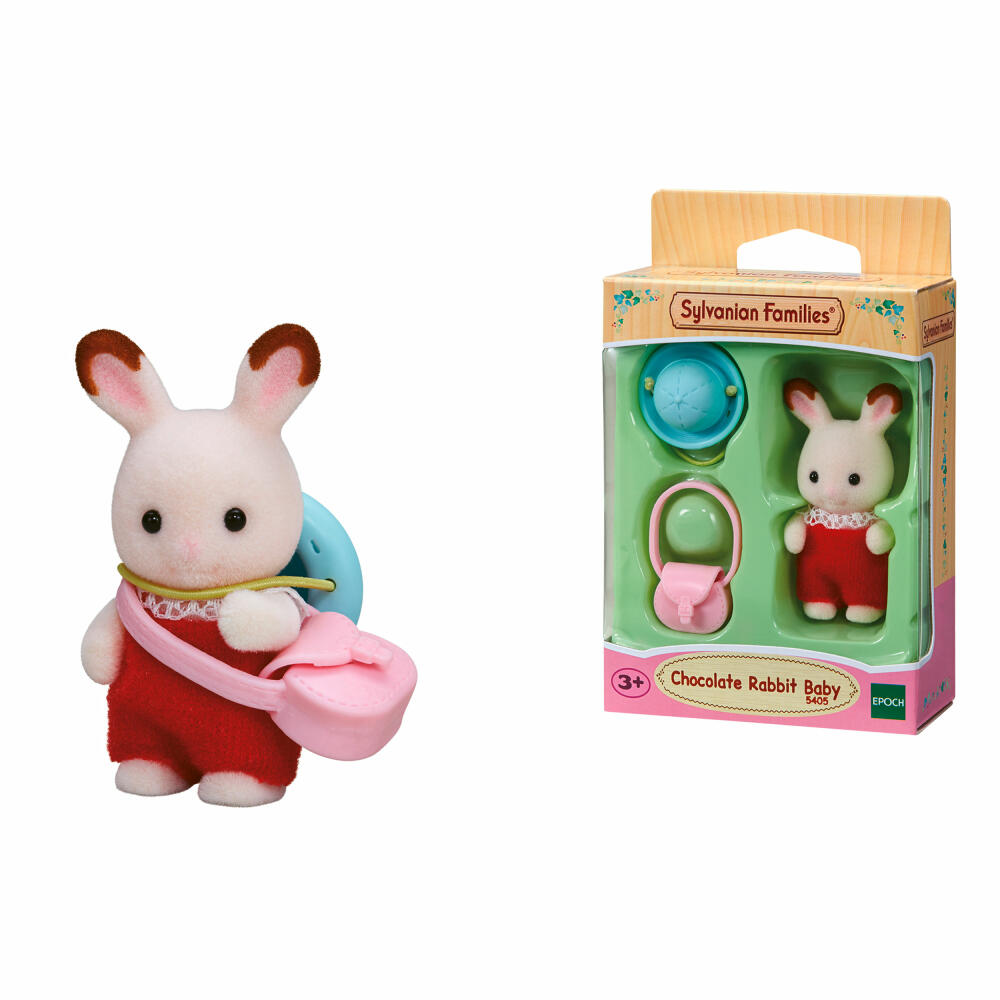Sylvanian Families Schokoladenhasen Baby, Spielfigur, Figur, Spielzeug, Kinder, 5405
