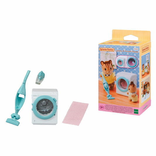 Sylvanian Families Waschmaschine & Staubsauger, Spielset, Zubehör, Spielzeug, Kinder, 5445
