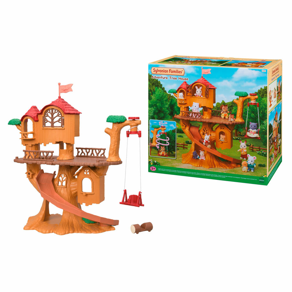 Sylvanian Families Erlebnis Baumhaus, Haus, Spielset, Spielzeug, Kinder, 5450