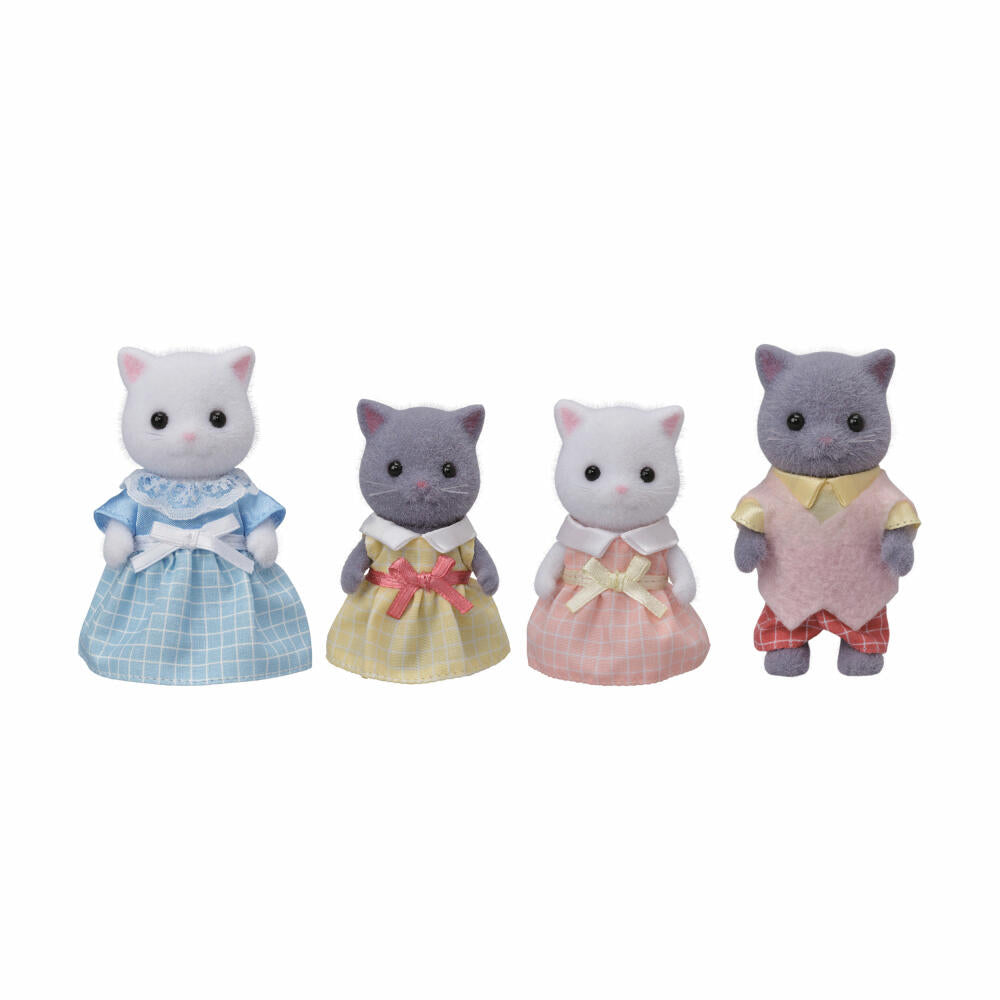 Sylvanian Families Perserkatzen Familie, Spielfiguren, Figuren, Spielzeug, Kinder, 5455