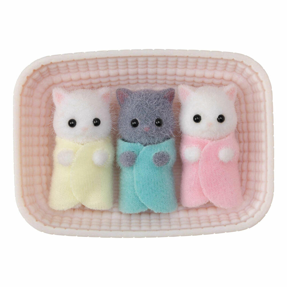 Sylvanian Families Perserkatzen Drillinge, Spielfiguren, Figuren, Spielzeug, Kinder, 5458