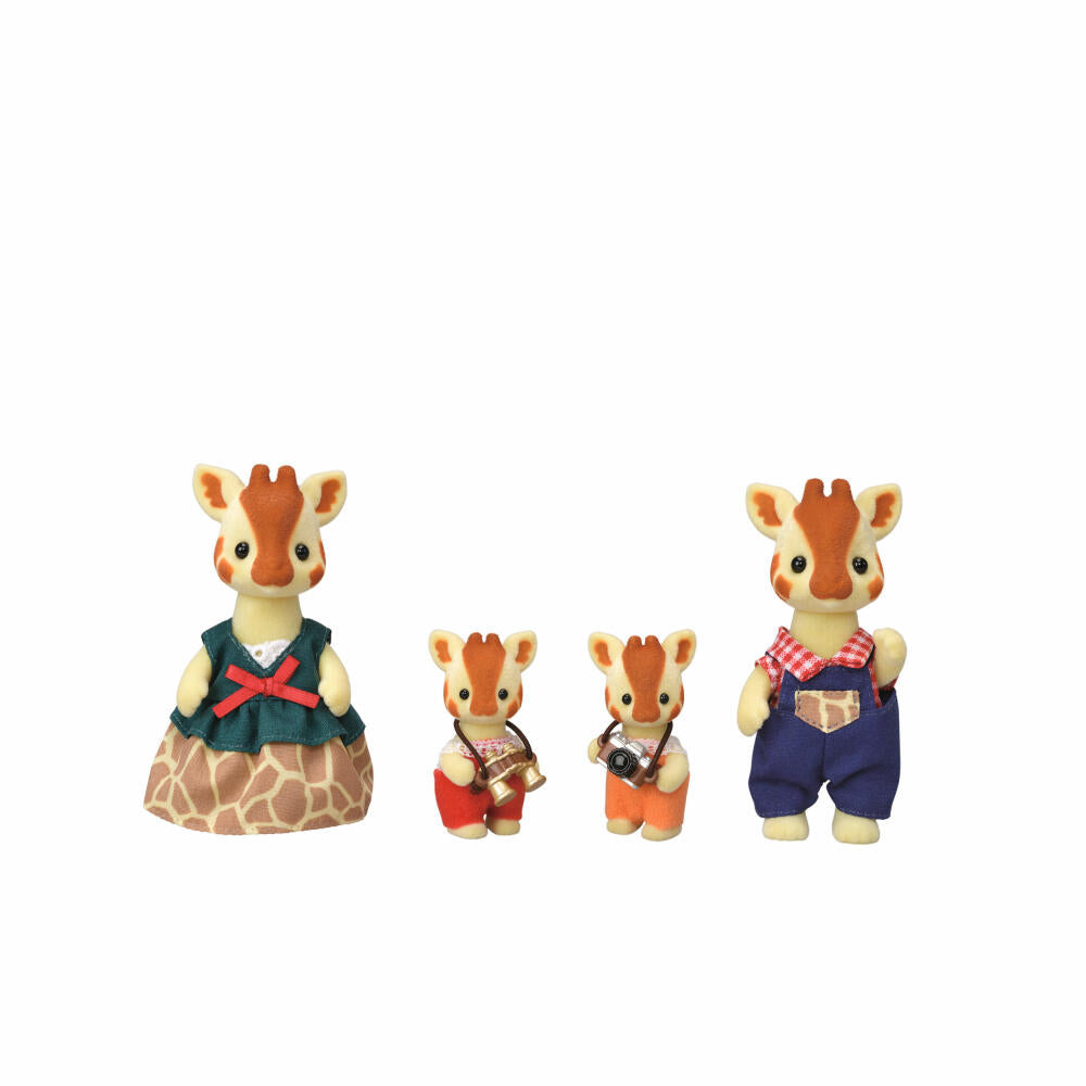 Sylvanian Families Giraffen Familie, Spielfiguren, Figuren, Spielzeug, Kinder, 5639