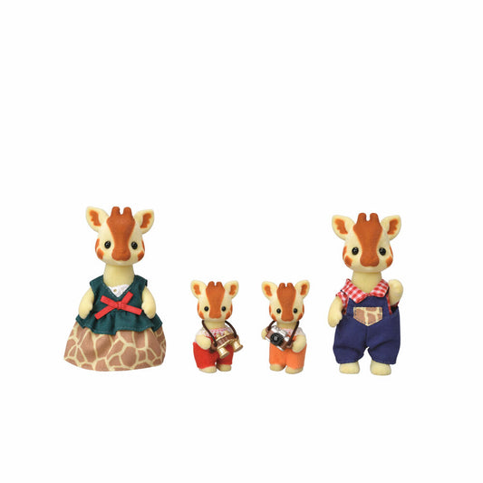 Sylvanian Families Giraffen Familie, Spielfiguren, Figuren, Spielzeug, Kinder, 5639