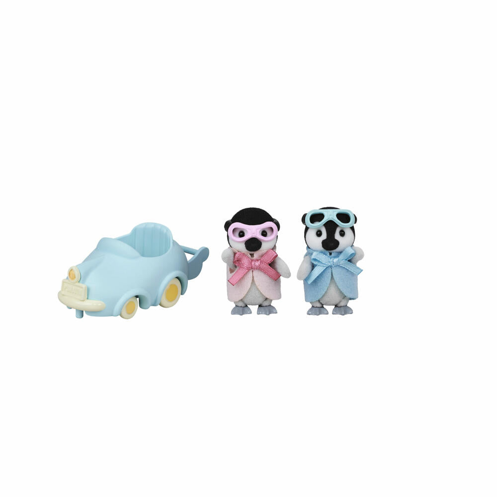 Sylvanian Families Pinguin Fahr- und Spielset, Spielfiguren, Figur, Spielzeug, Kinder, 5695