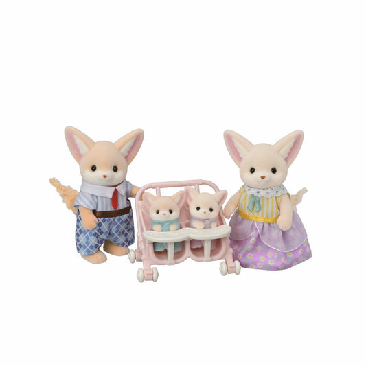 Sylvanian Families Wüstenfuchs Familie, Spielfiguren, Figuren, Spielzeug, Kinder, 5696